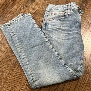 AG ED denim ex-boyfriend slouchy slim
